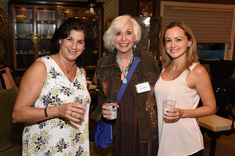 Janet Ryan, Lois Laudati and friend
