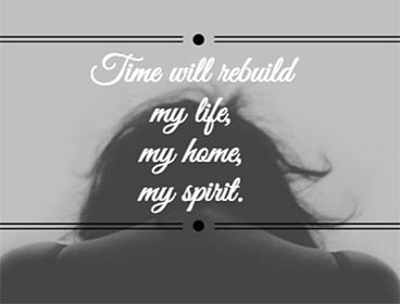 Time Will Rebuild my Spirit